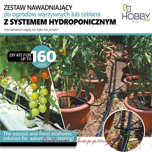 Systém zavlažovania 160 rastlín Hobby Pro