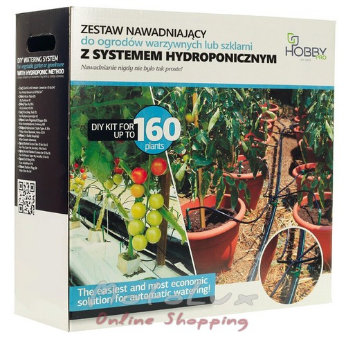 160 növény öntözőrendszere