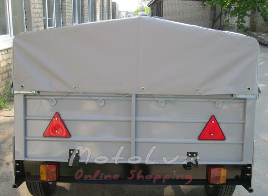 Car trailer Standart 1300х2000х400 mm, spring Volga