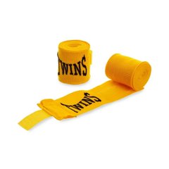 Boxing bandages TWN, cotton, yellow