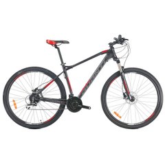Horský bicykel Avanti Canyon ER, rám 19, kolesá 29, čierna a červená, 2021