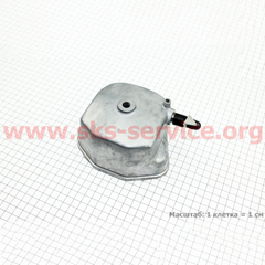 Крышка головки цилиндра (клапанов), алюминиевая R190N