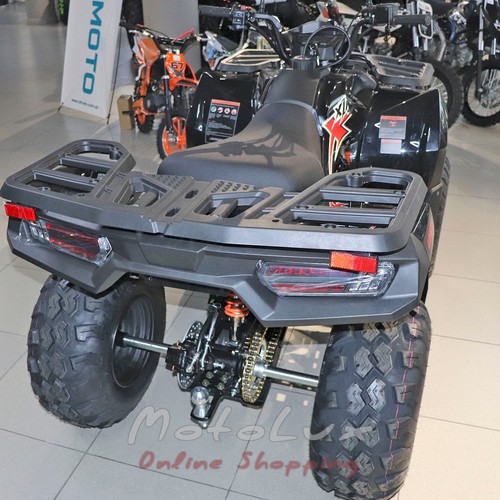 Loncin Xwolf 200 ATV, black, 2023