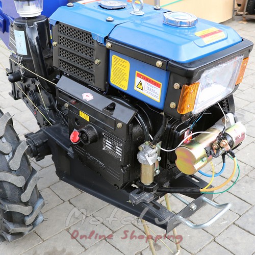 Diesel Walk-Behind Tractor Kentavr MB 1012DE-9, Electric Starter, 12 HP + Rotavator