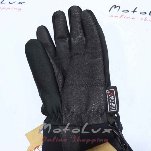 Перчатки Green Cycle NC-2409-2014 Winter с закрытыми пальцами, размер L, black n white