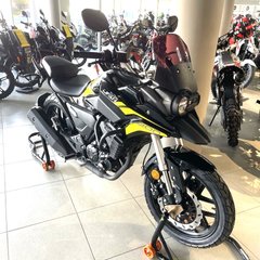 Motorcycle tourist Lifan KPT200 4V, yellow with black, 2024