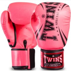Перчатки боксерские PU на липучке Twins FBGVSD3-TW6