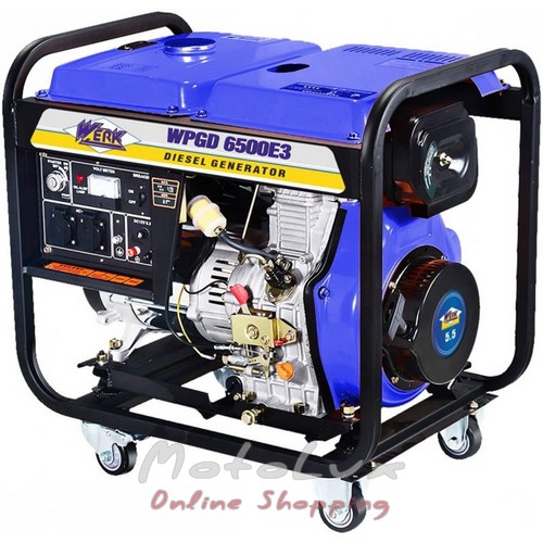 Diesel Power Generator Werk WPGD 6500E3