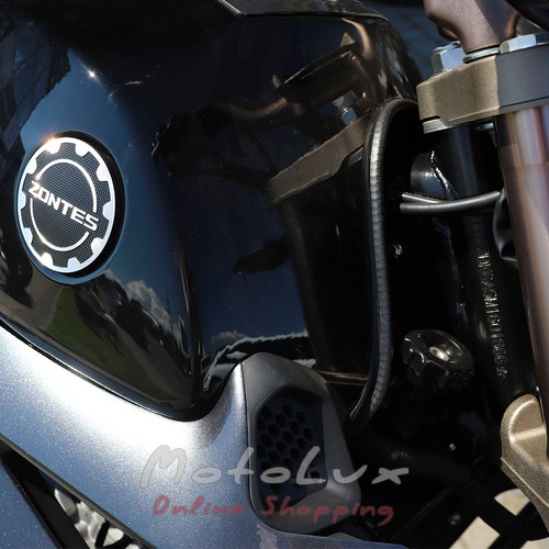 Мотоцикл Zontes G155 Scrambler, чорний