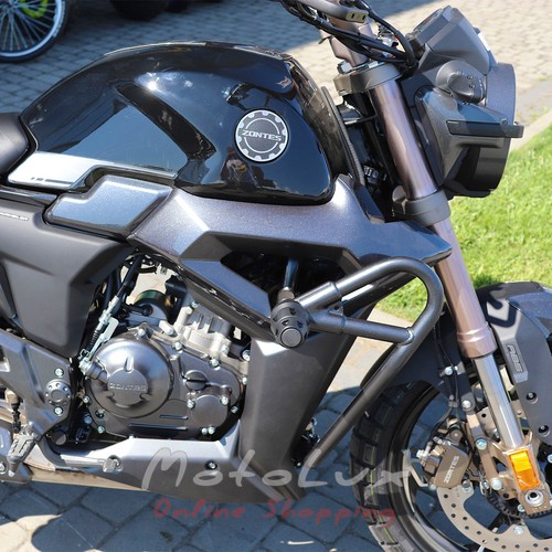 Мотоцикл Zontes G155 Scrambler, чорний