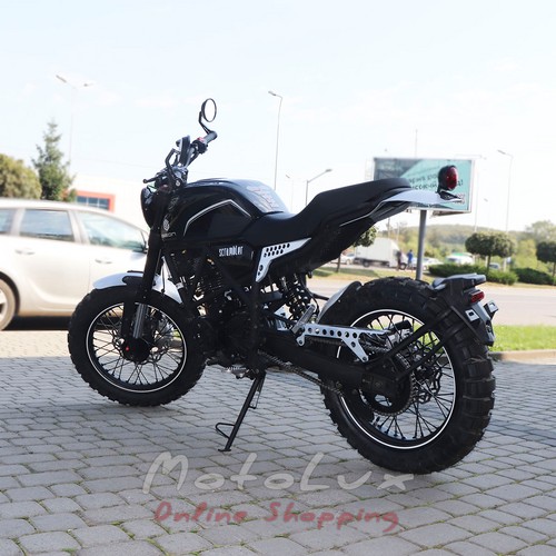 Мотоцикл дорожній Geon Scrambler 250, чорний, 2023