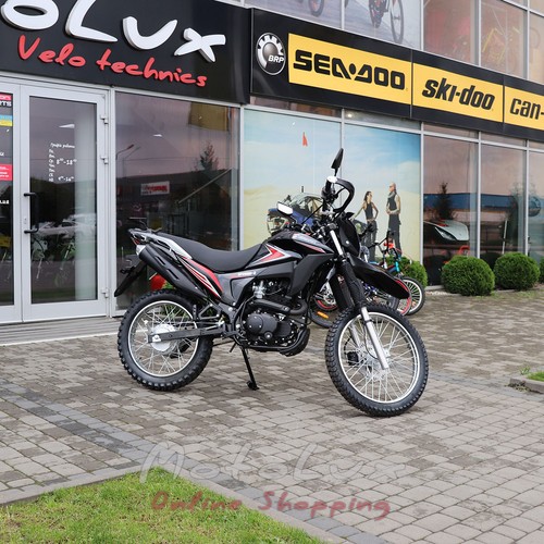 Motorkerékpár Spark SP250D-2, fekete