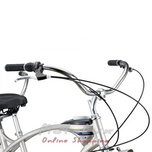 Велосипед тандем Schwinn Tango Tandem, колесо 26, 2020, silver