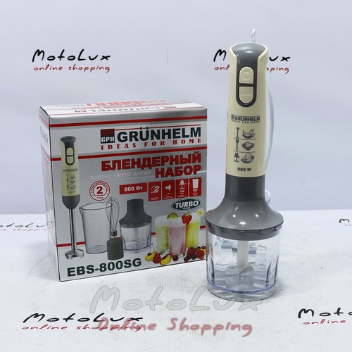 Ponorný mixér Grunhelm EBS-800SG, 800 W