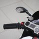 Detský elektrický motocykel M 4262EL-3 red, Biely