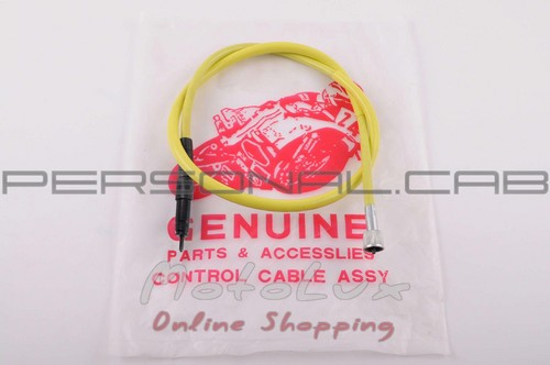 Speedometer cable Honda Dio ZX AF28, disc, with latch, 1pc, yellow