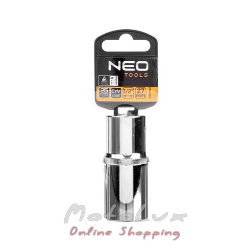 Vymeniteľná hlava Neo Tools 08-083, 12-stranný, 27 mm