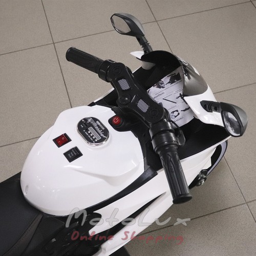 Gyerek elektromos motorkerékpár M 4104EL-4, Fehér