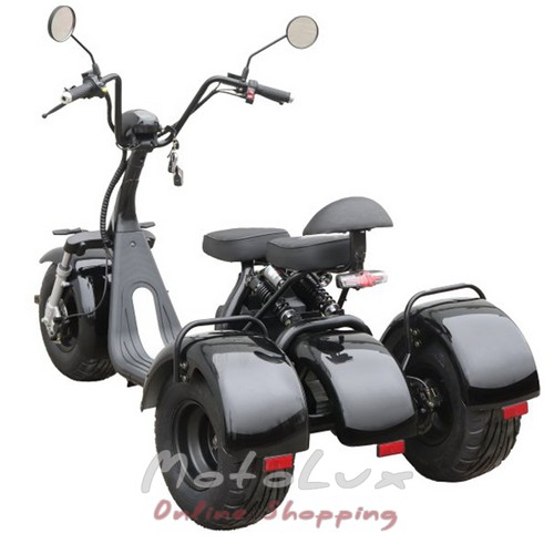 Electric scooter Maxxter Trike, 1000 W, black