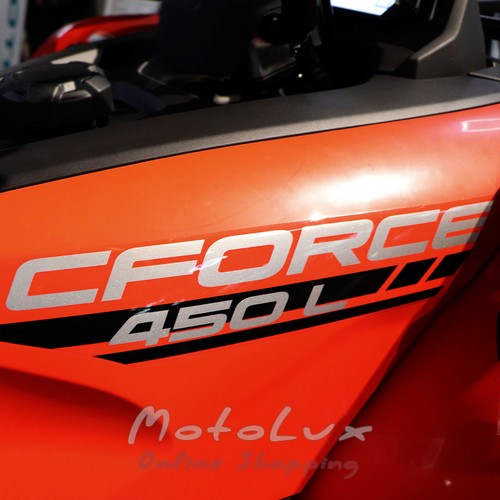 Квадроцикл CFMOTO CFORCE Basic 450L, красный, 2024