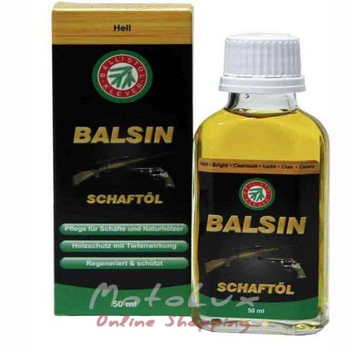 Lubricant Balistol Balsin Schaftol 50 ml. tree care, bright