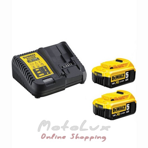 Charger with two rechargeable accumulator DeWALT DCB115P2
