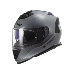 LS2 FF800 Storm motorcycle helmet, size XL, gray