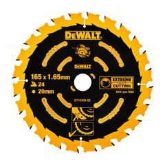 Saw blade DeWALT Extreme DT10300 WZ ATB 24T, 165x20 mm