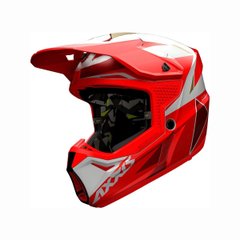 Motorcycle helmet AXXIS Wolf Bandit B5 Matt Red, size L, red