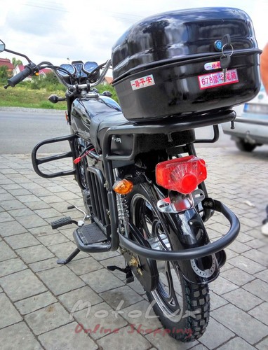 Moped Musstang Alpha МТ-110-2, black