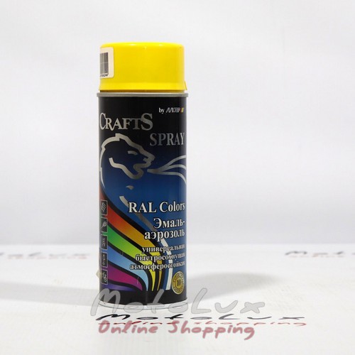 Crafts Spray Festék spray,sárga (400ml)