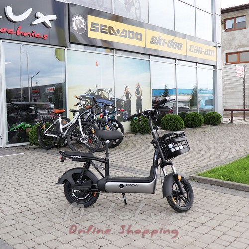 Kétkerekű elektromos kerékpár Fada Lido FDEB 03LA-48, ezüst