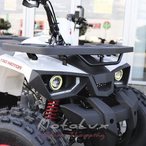 Petrol quad bike Forte Hunter 125, 8 hp, white with red