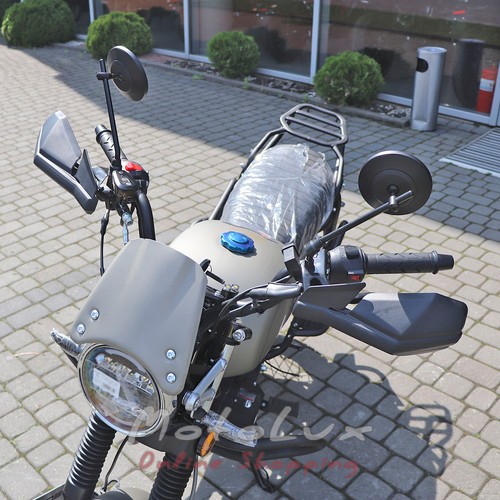 Мотоцикл Geon Unit S200, бежевый, 2023