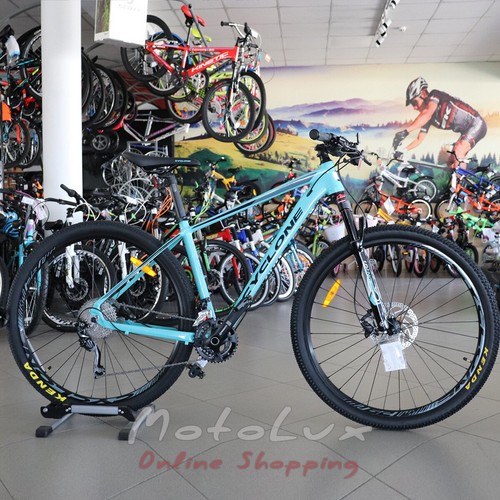 Horský bicykel Cyclone SLX, koleso 29, rám 20, turquoise