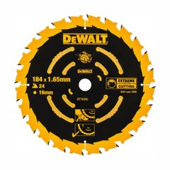 Saw blade DeWALT Extreme DT10300 WZ ATB 18T, 184x16 mm