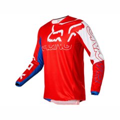 FOX 180 Skew Junior Primrose Motorcycle Jersey, Size XL, Red and White