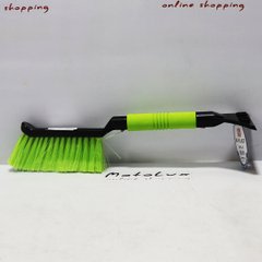 Brush with scraper Bi-Plast, 41 cm., with hard. sponge on the handle