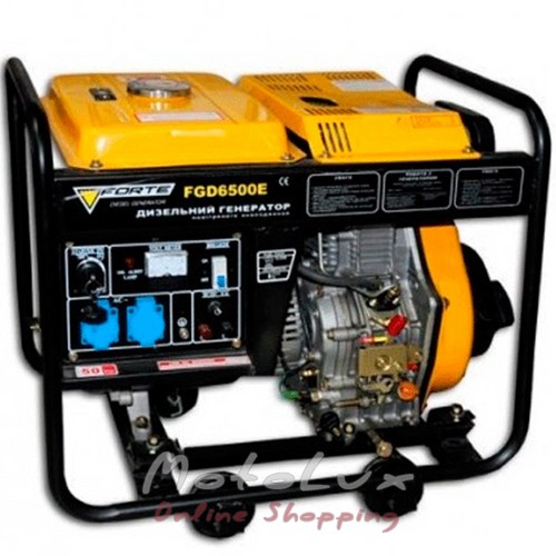 Dieselový Generátor Forte FGD6500E