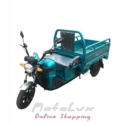 Electric tricycle Dozer Model 1, turquoise