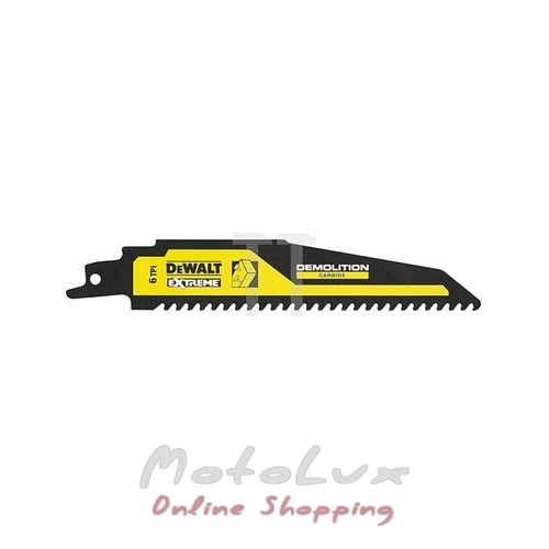 DeWALT DT20439 Extreme Carbide saw blade, length 230 mm, inch per tooth 6, tooth spacing