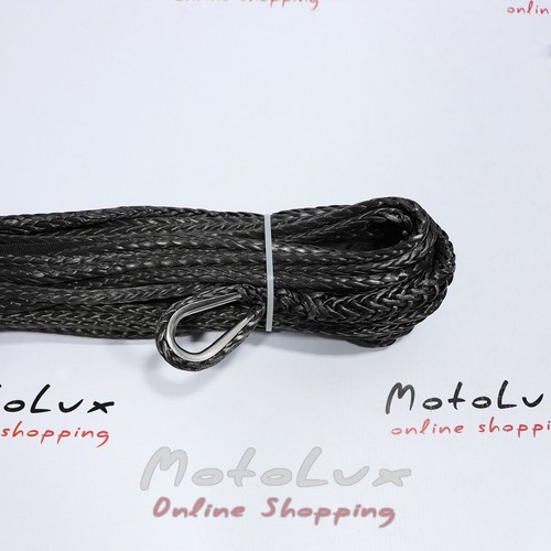 Synthetic winch cable, 68mm*24m, black