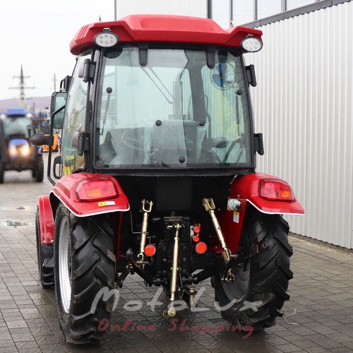 Traktor Kentavr 404 SC, 40 LE, 4x4, 4 henger, 2 hidraulikus kimenet, red