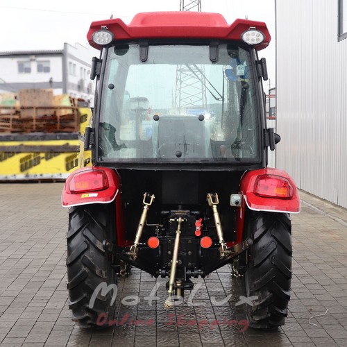 Traktor Kentavr 404 SC, 40 HP, 4x4, 4 valce, 2 hydraulické vývody, red