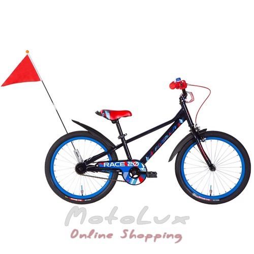Children's bicycle Formula 20 Race, frame 10, ST, blue n red, 2022