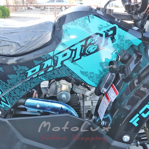 Квадроцикл Forte ATV 125P, 125 см.куб, 10 к.с, бірюзовий