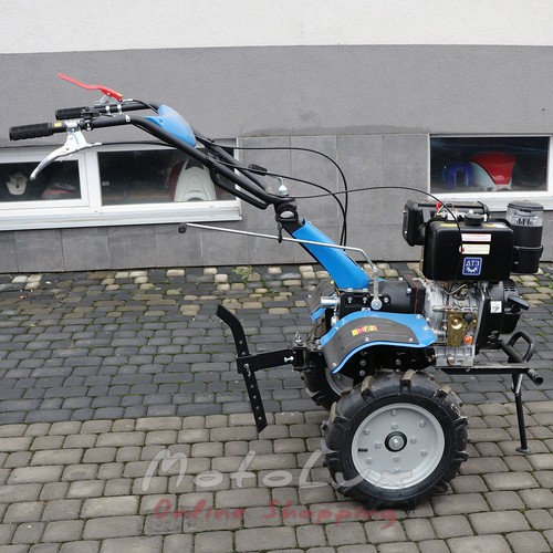 Diesel Walk-Behind Tractor DTZ 512DN, 12 HP, Manual Starter, 4.00-10