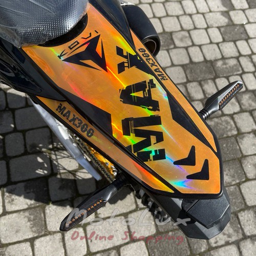 Мотоцикл эндуро Kovi MAX 300, черный с оранжевым, 2024