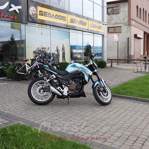 Мотоцикл Lifan KP 250, блакитний