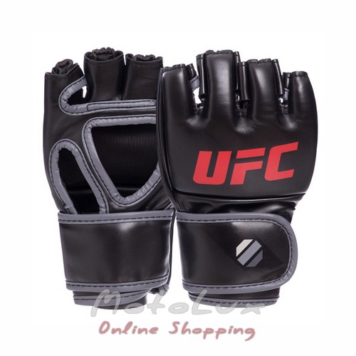 Рукавиці для змішаних єдиноборств MMA UFC Contender UHK 69088, розмір S-M, чорний